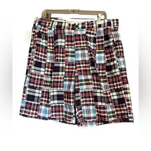 NWT! Jos. A. Bank plaid patch work shorts. Size 36.